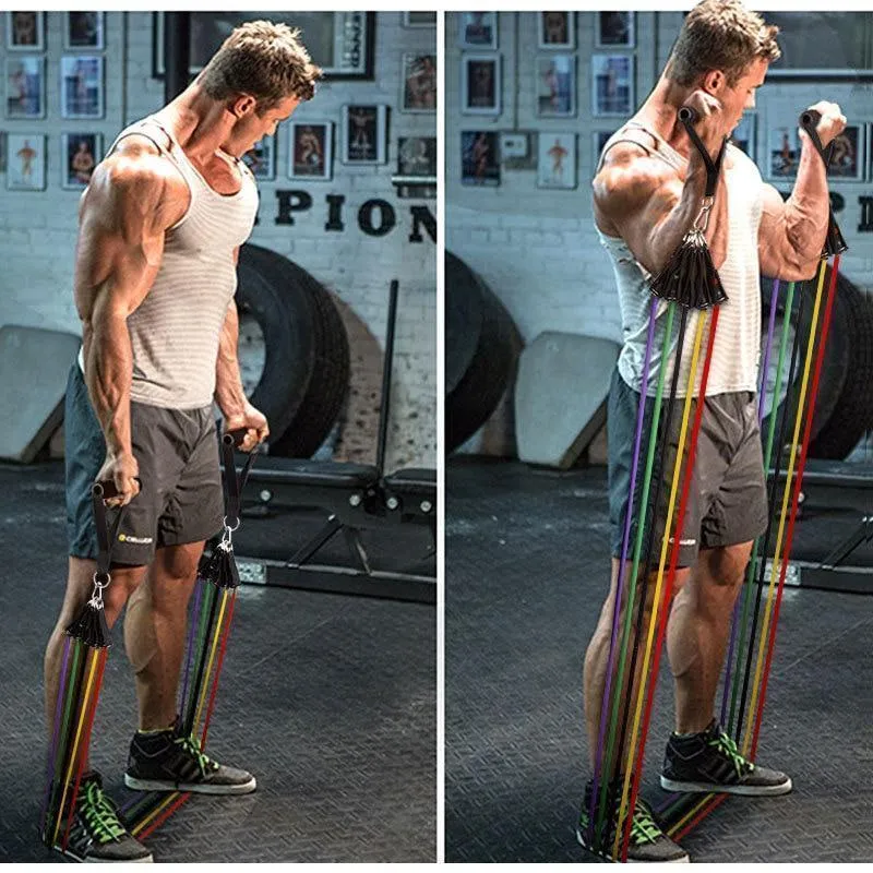 11pc Resistance Band Set