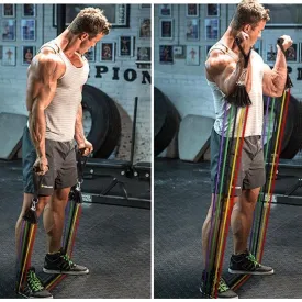 11pc Resistance Band Set