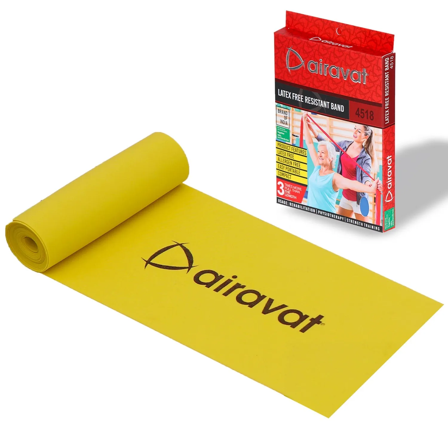 AIRAVAT LATEX FREE RESISTANCE BAND 4518 (LEVEL 1)