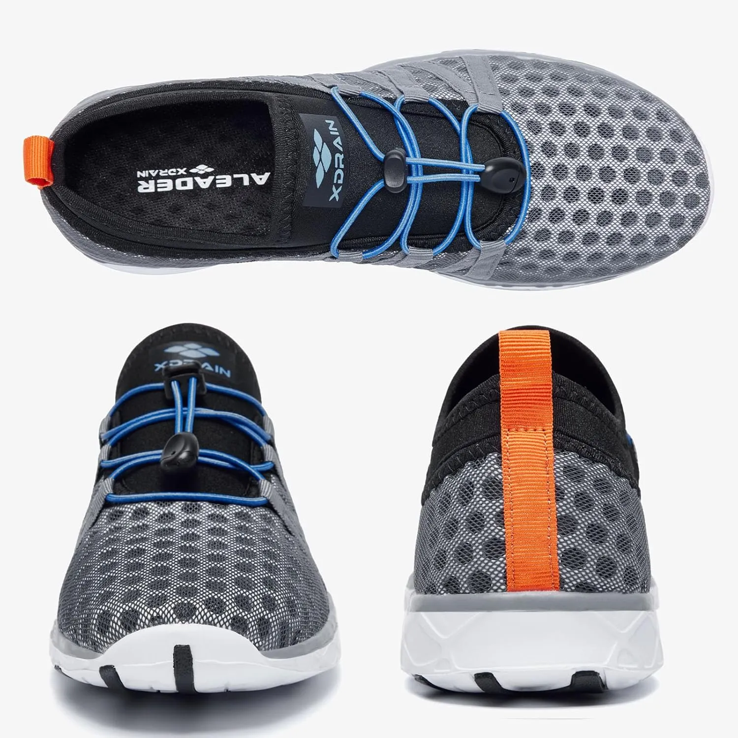 ALEADER Men's Quick Drying Aqua Water Shoes