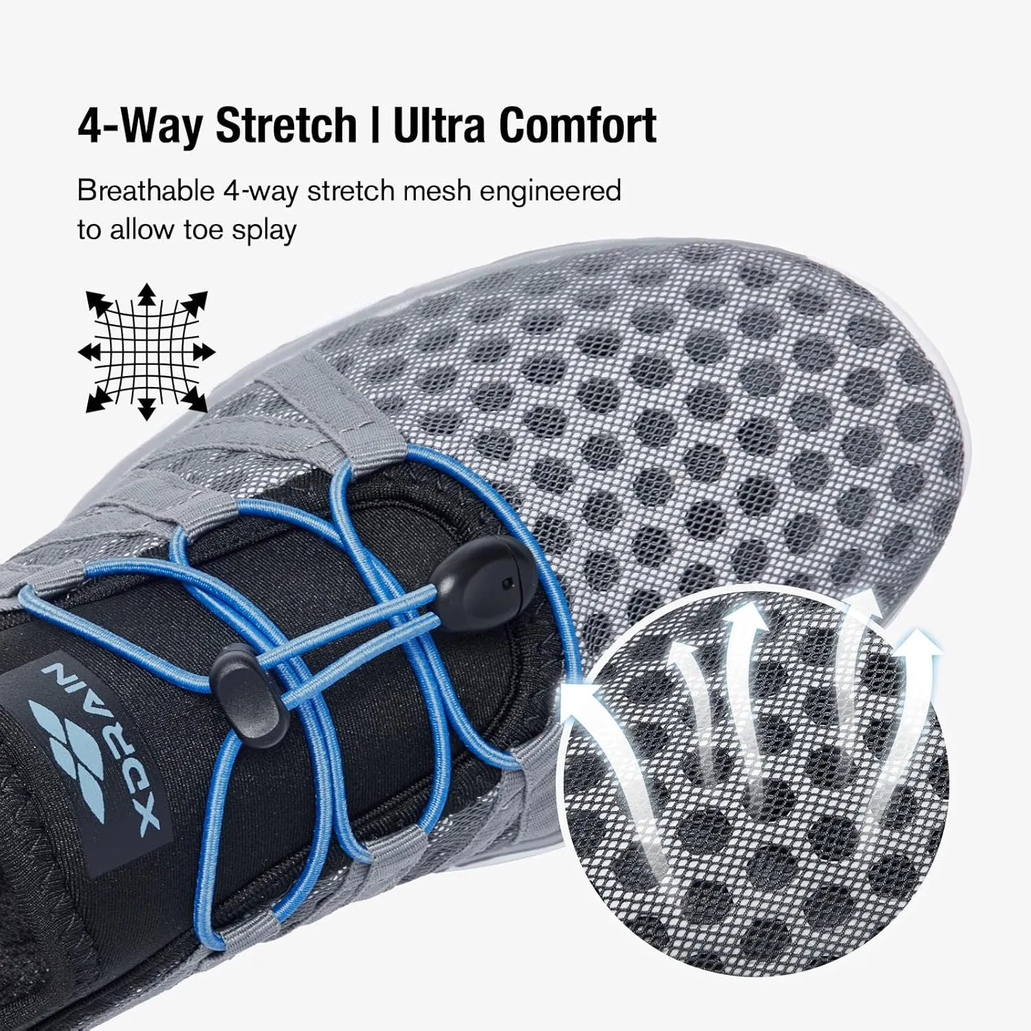 ALEADER Men's Quick Drying Aqua Water Shoes