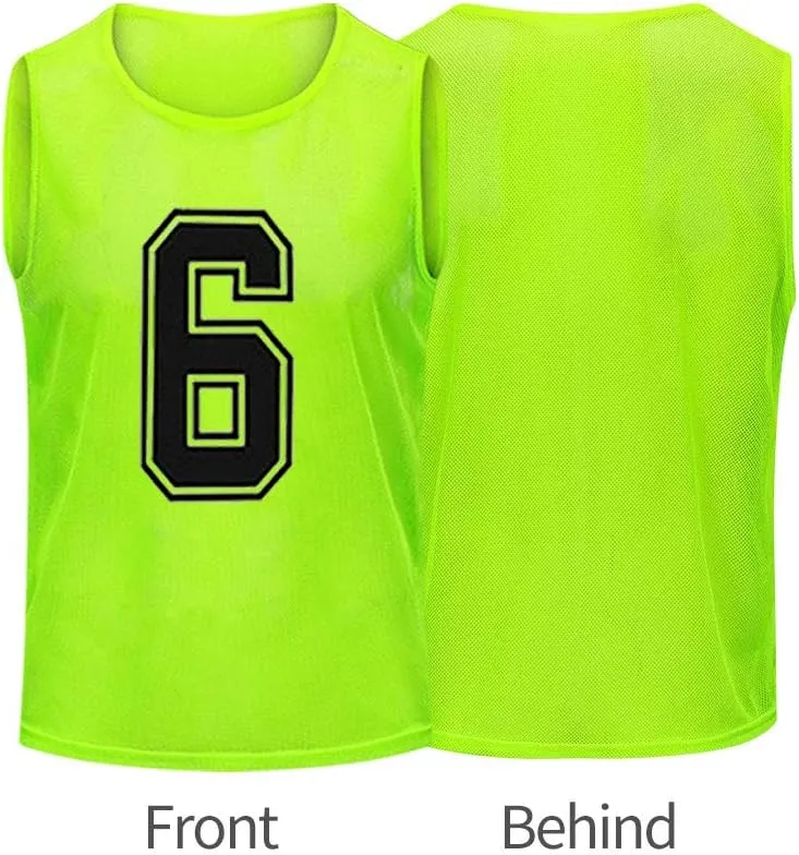 Basketball Jersey??Pinnies Adult??Scrimmage Vests for Kids Soccer Training Equipment