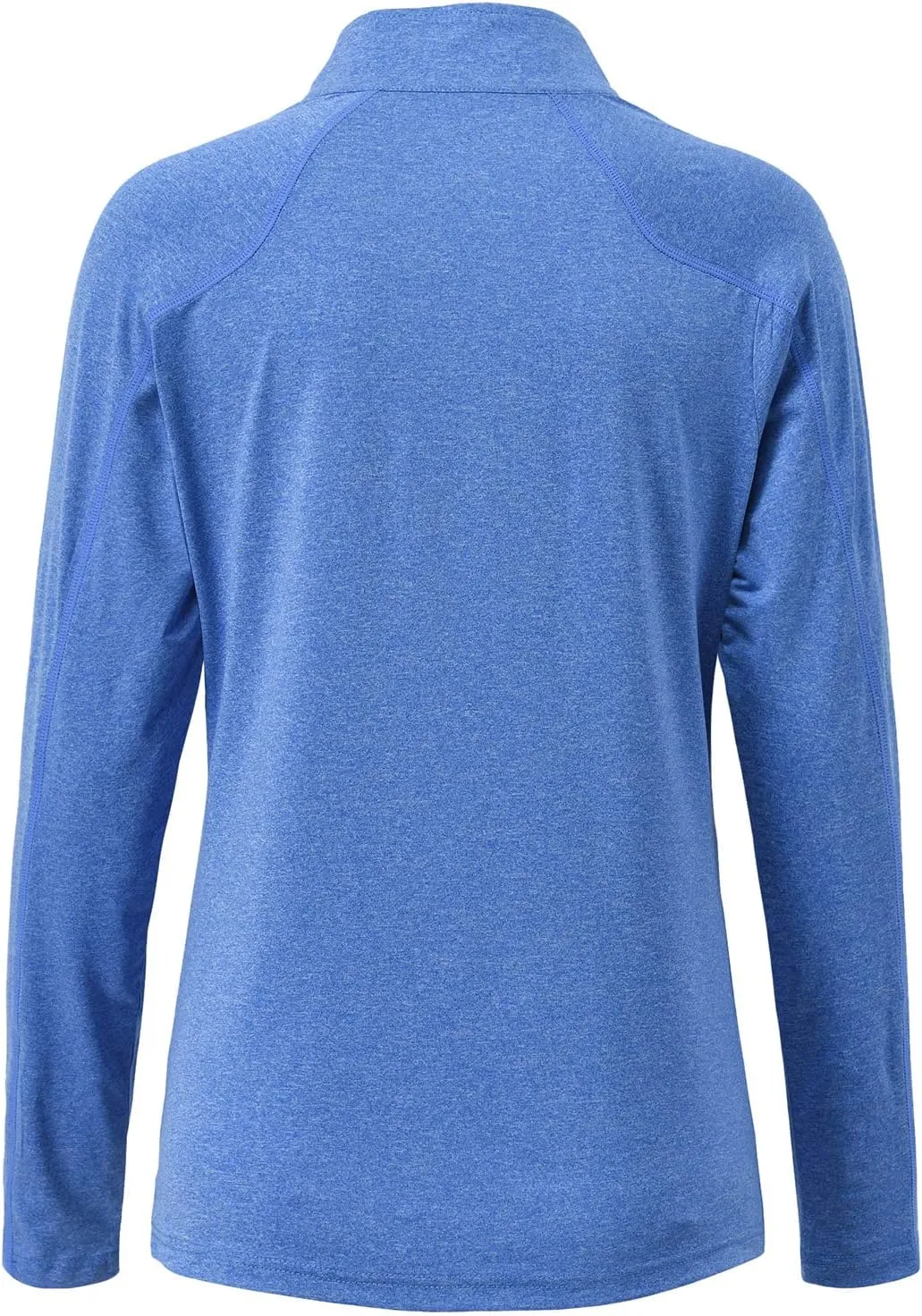 BGOWATU Women's Long Sleeve Golf Polo Shirts Quarter Zip Pullover UPF 50 Sun Shirt for Women Dry Fit Running Tops