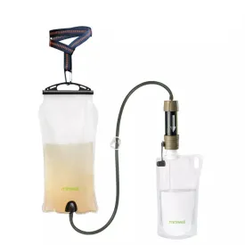 Complete Gravity Water Filter System for Hiking, Camping, Survival and Travel