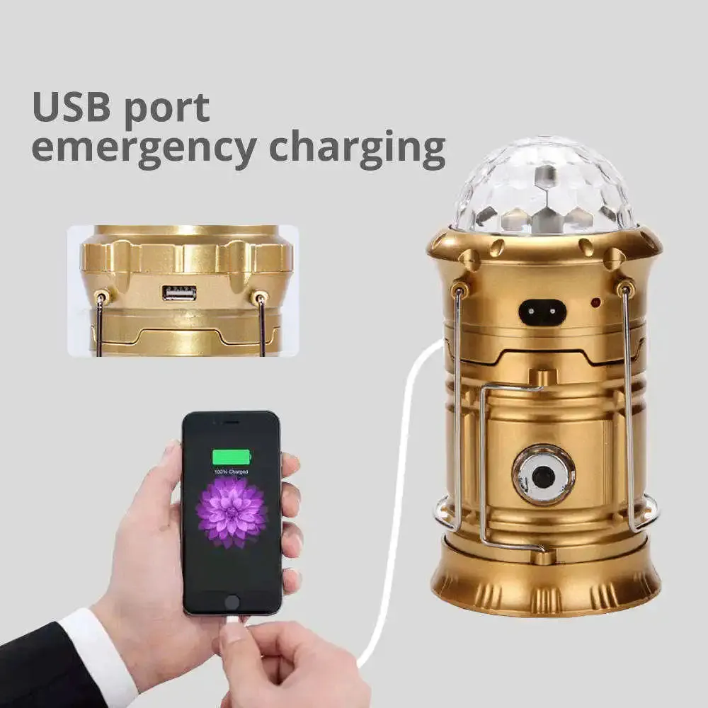 Custom Logo Solar Goldmore1 Lantern