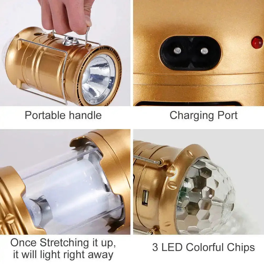 Custom Logo Solar Goldmore1 Lantern