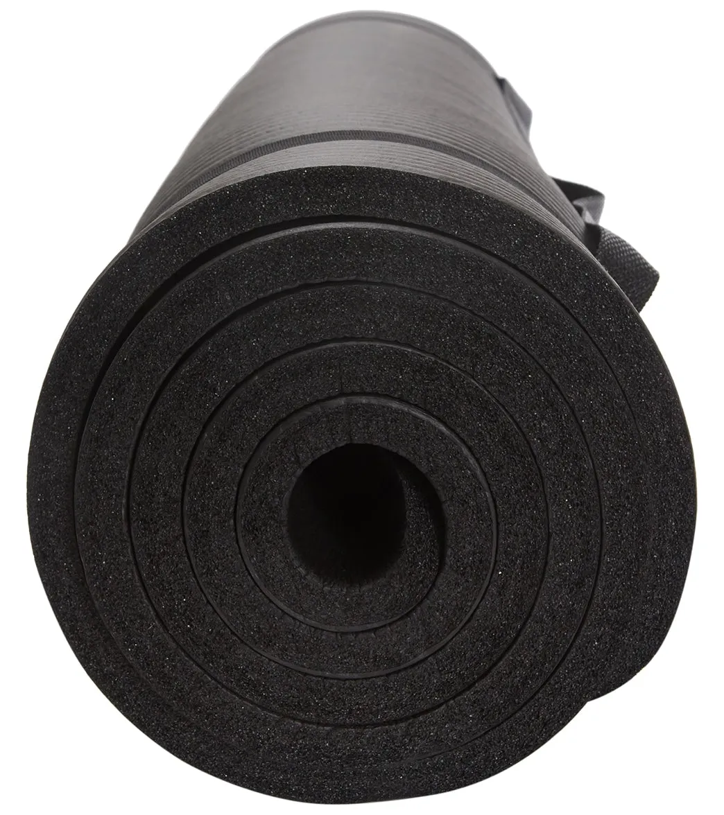 Everyday Yoga  ½” Thick Yoga Fitness Exercise Mat with Mat Sling 72” x 26”