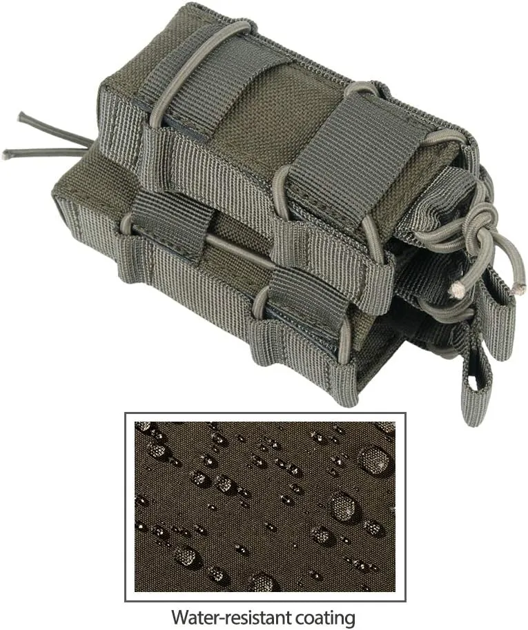 EXCELLENT ELITE SPANKER Open Top M4 M14 M16 AR15 Mag Pouch and Single Pistol Mag Pouch Flashlight Holder Magazine