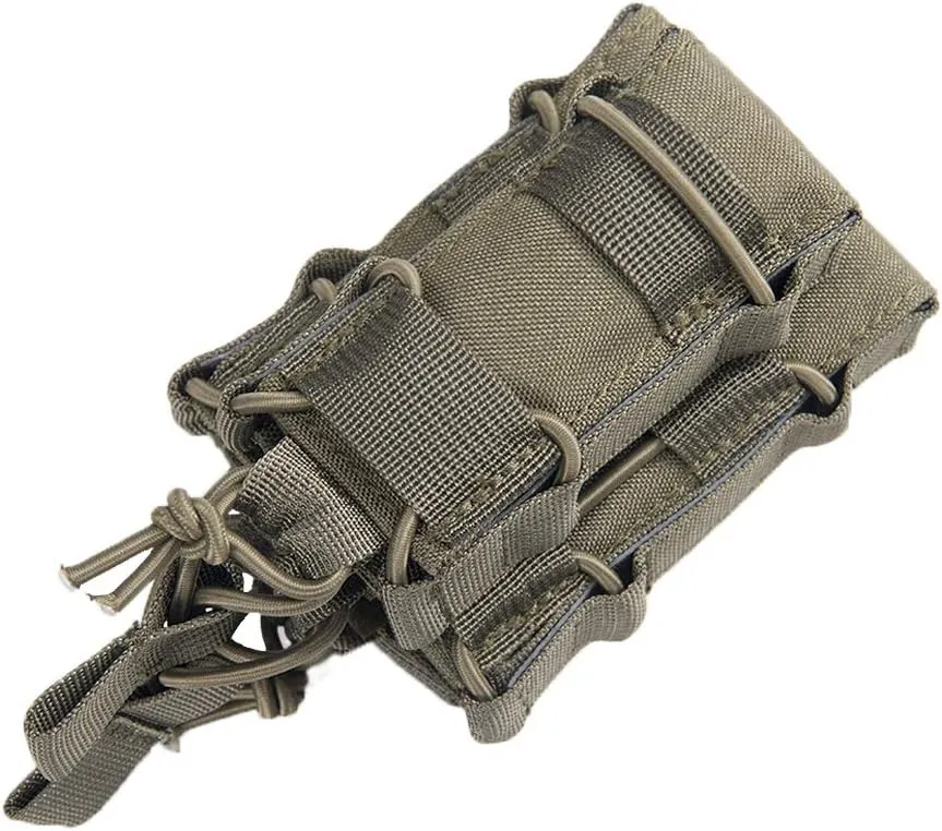 EXCELLENT ELITE SPANKER Open Top M4 M14 M16 AR15 Mag Pouch and Single Pistol Mag Pouch Flashlight Holder Magazine