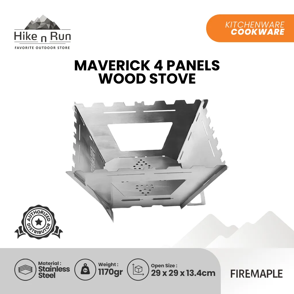 Firemaple Kompor Kayu Bakar Maverick 4