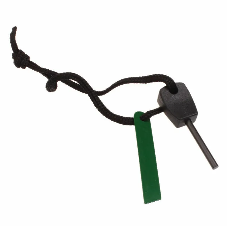 Flint Stone Rod Fire Starter Lighter Magnesium Emergency Survival Tool