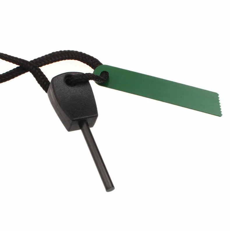 Flint Stone Rod Fire Starter Lighter Magnesium Emergency Survival Tool