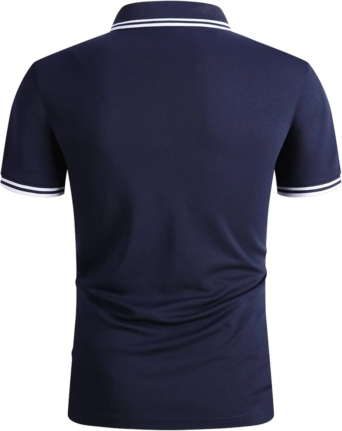 GEEK LIGHTING Polo Shirts for Men Short Sleeve Summer Causal Collared Golf Tennis T-Shirt