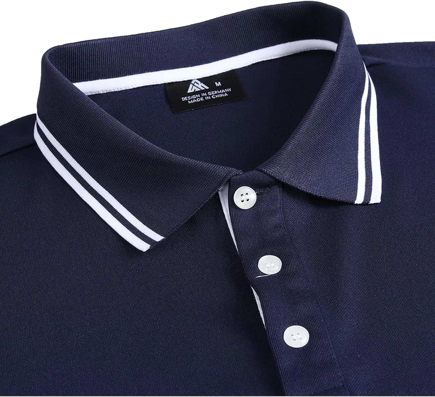 GEEK LIGHTING Polo Shirts for Men Short Sleeve Summer Causal Collared Golf Tennis T-Shirt