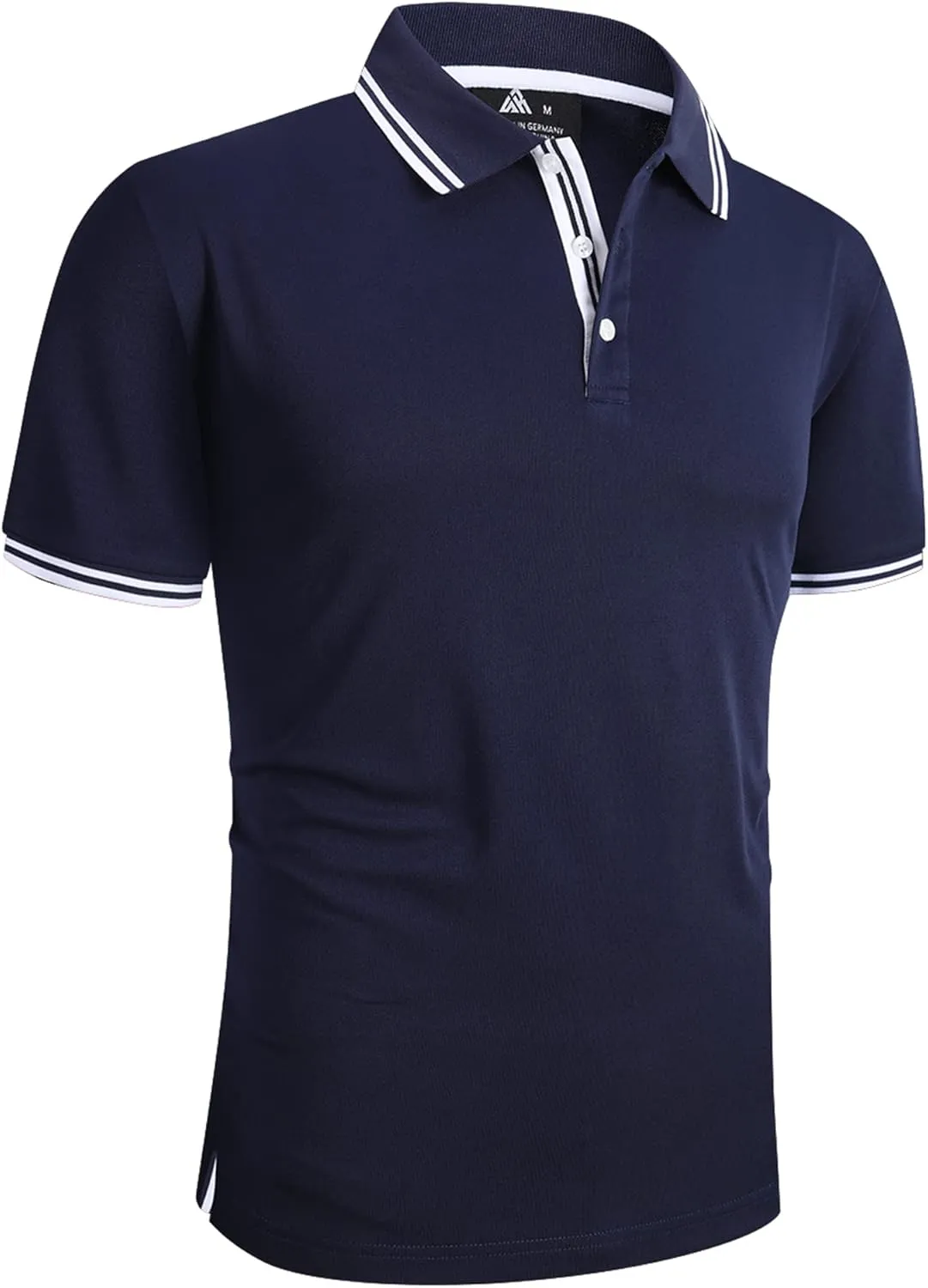 GEEK LIGHTING Polo Shirts for Men Short Sleeve Summer Causal Collared Golf Tennis T-Shirt