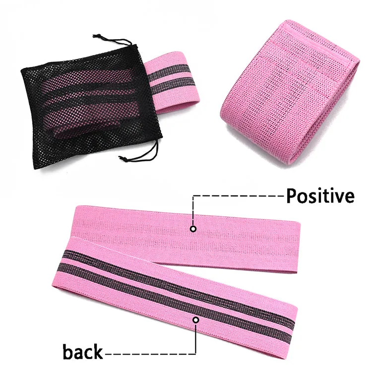 Hip Resistance Bands - Set of 3
