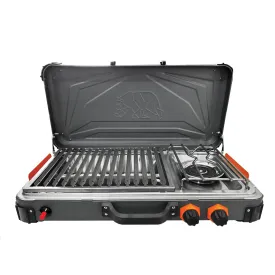 Kuma Grill & Burner Propane Stove – Dual Burner Outdoor Cooking Station