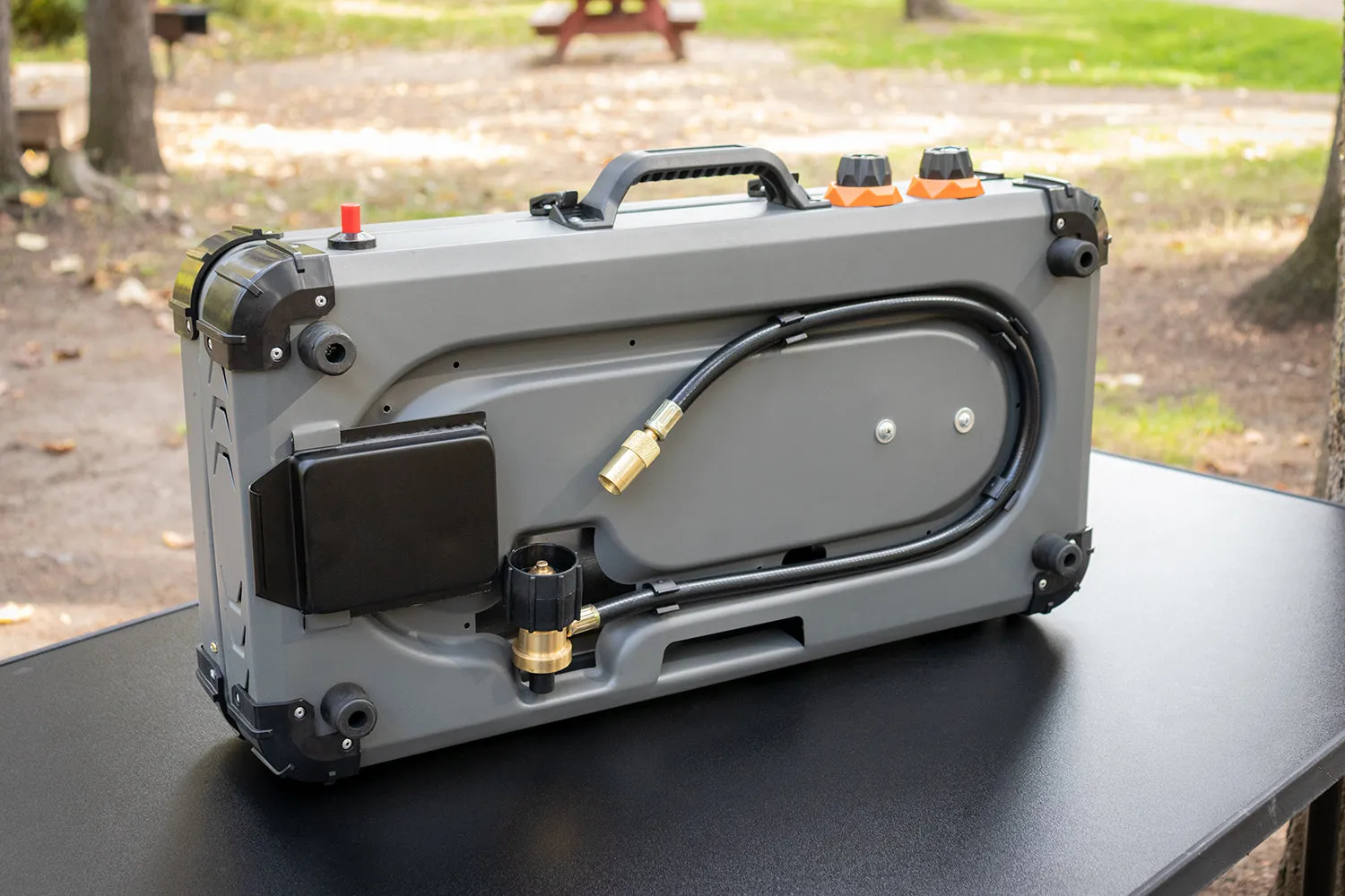 Kuma Grill & Burner Propane Stove – Dual Burner Outdoor Cooking Station