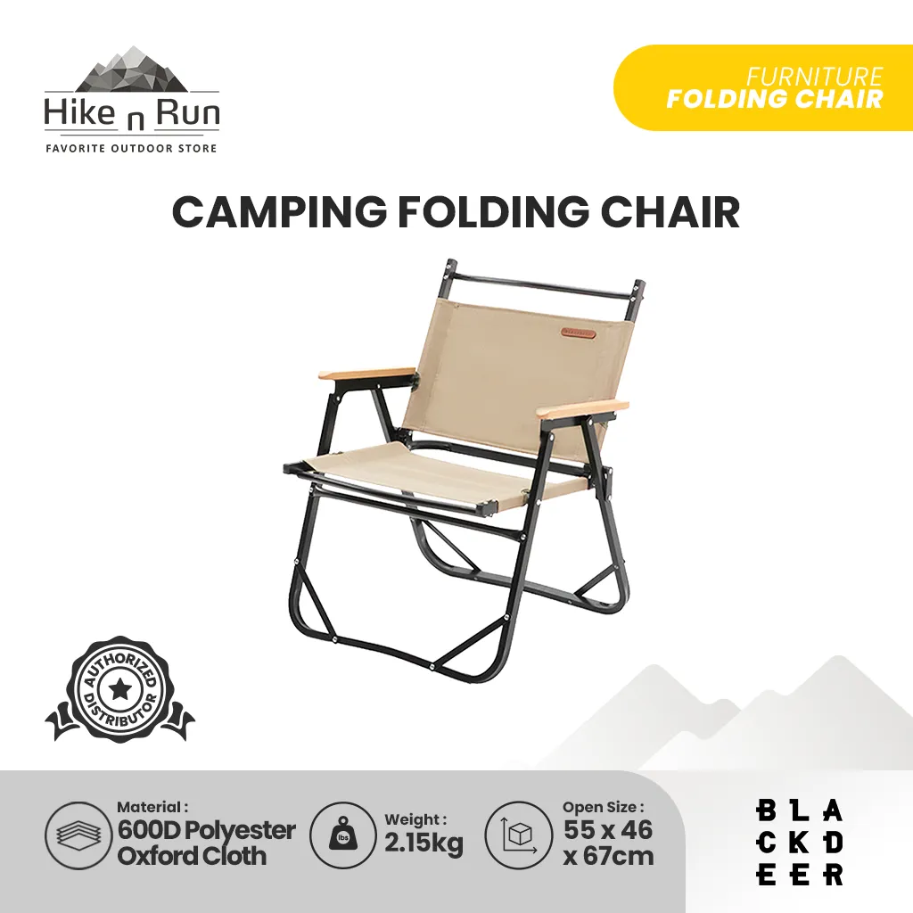 KURSI LIPAT CAMPING BLACKDEER BD12122122 / BD1211290 FENNEL ALLOY FOLDING CHAIR
