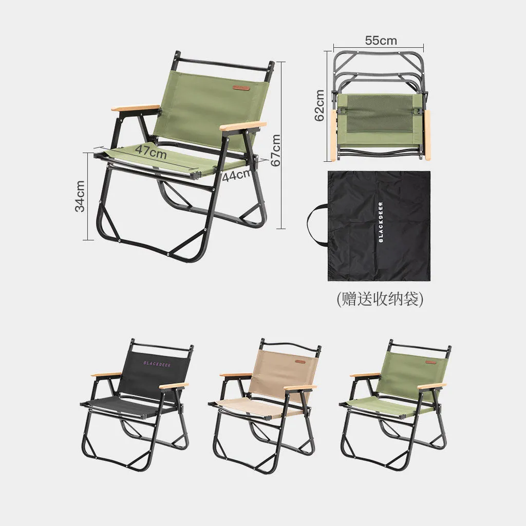 KURSI LIPAT CAMPING BLACKDEER BD12122122 / BD1211290 FENNEL ALLOY FOLDING CHAIR
