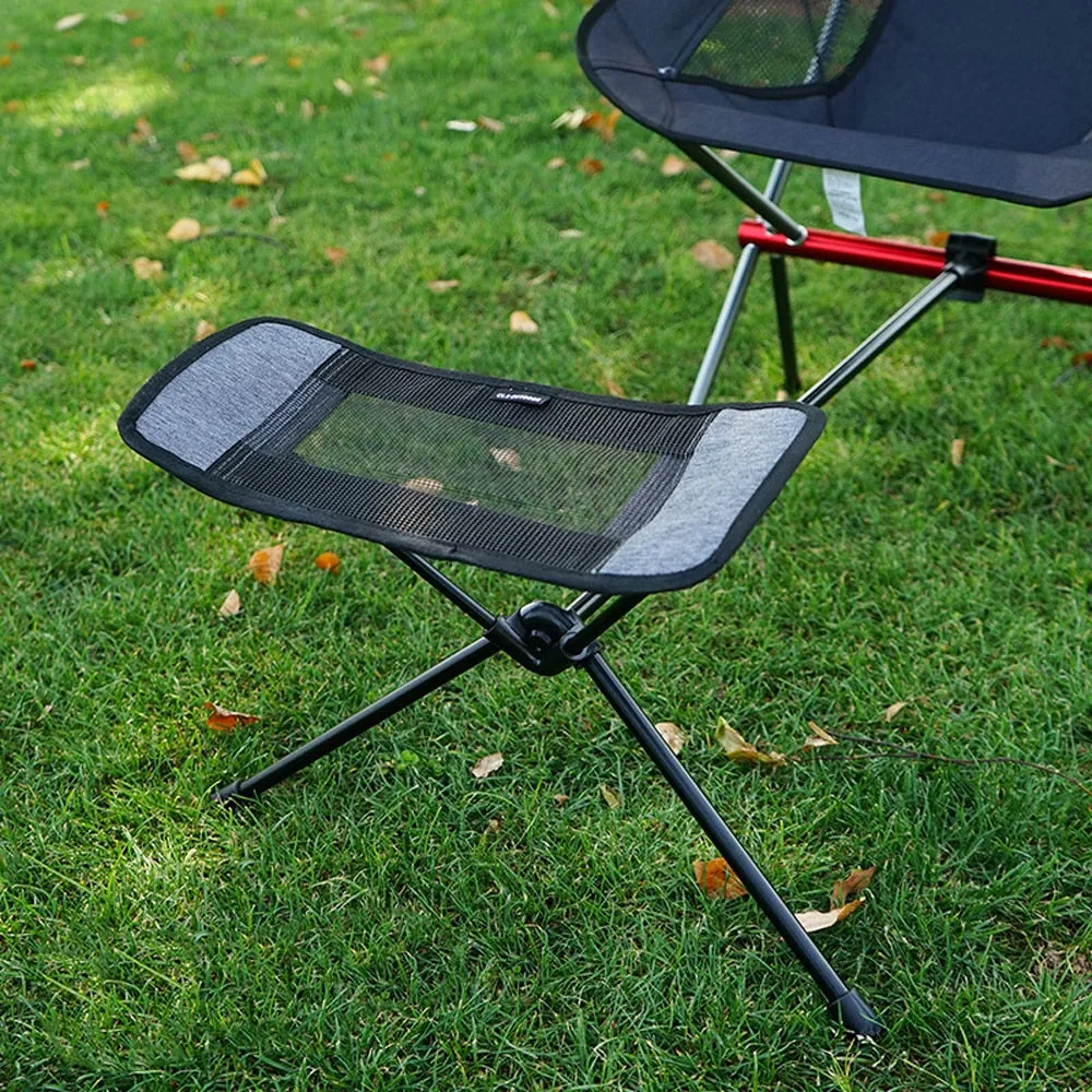 Lightweight Portable Camping Moon Chair - Aluminum Folding Picnic, Beach, Outdoor, Travel, Fishing, Hiking, Garden Seat