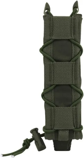 Pistol Magazine Pouch, Adjustable Tactical Magazine Holder Rapid Response Molle Baton Holder for Pistol Baton Flashlight Easy Placement & Removal
