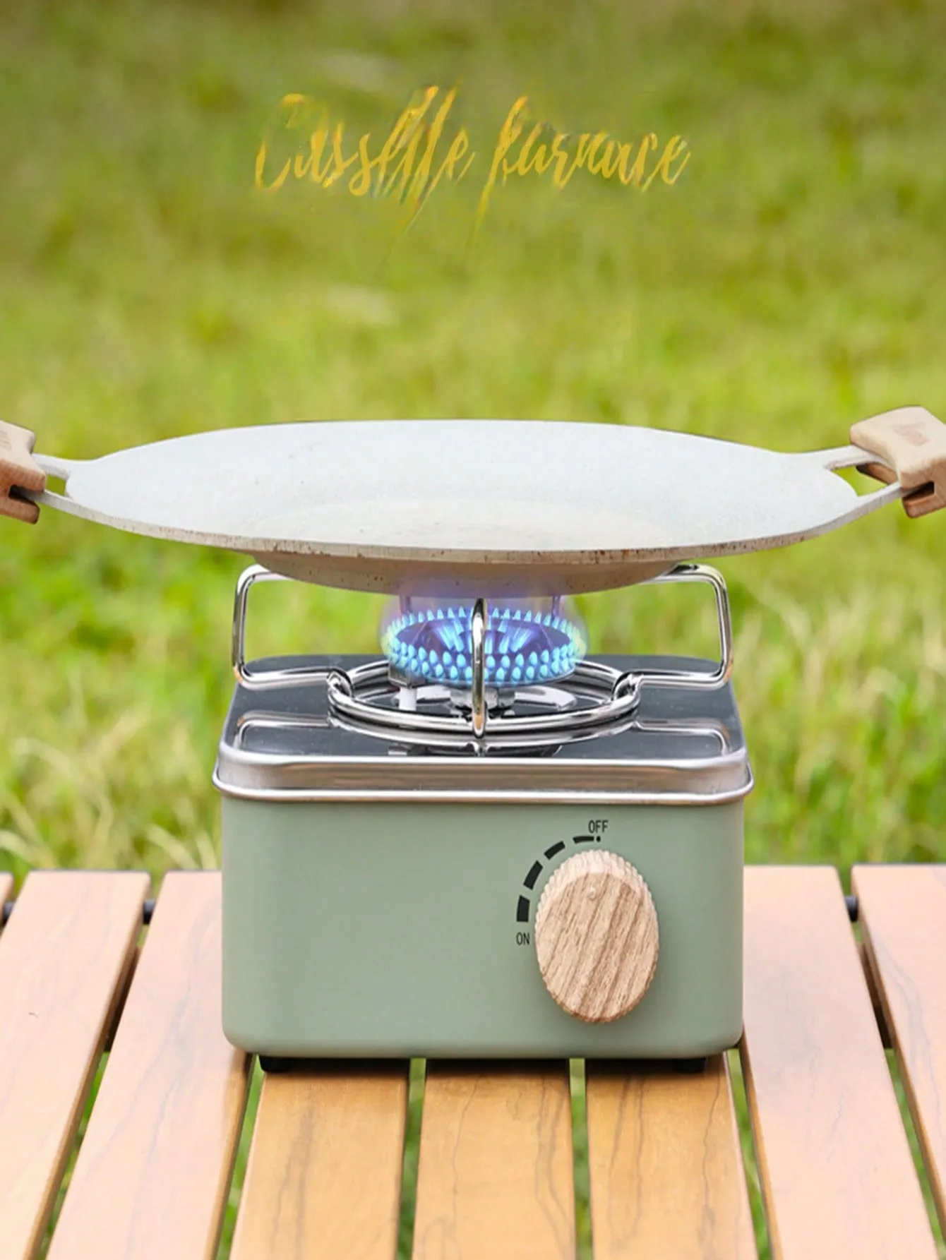 Portable Camping Gas Stove, Outdoor Cooking Stove For BBQ