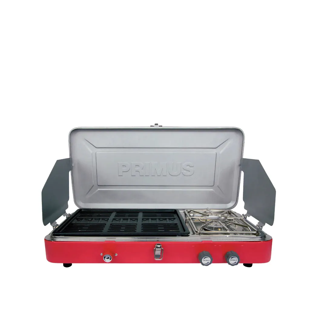 Profile Dual Propane Camping Stove & Grill