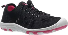 RocSoc Women's Summer Barefoot Woven Fabric Water Sport Aqua Shoes - Breathable, Speed Laceup, Quick Dry Beach Footwear for Kayaking Fishing Driving Yoga Walking