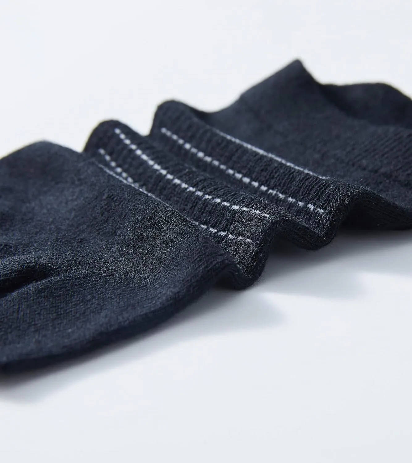 Toe Socks for Men and Women Coolmax Five Finger No Show Athletic Running High Performance Lightweight 3 Pairs