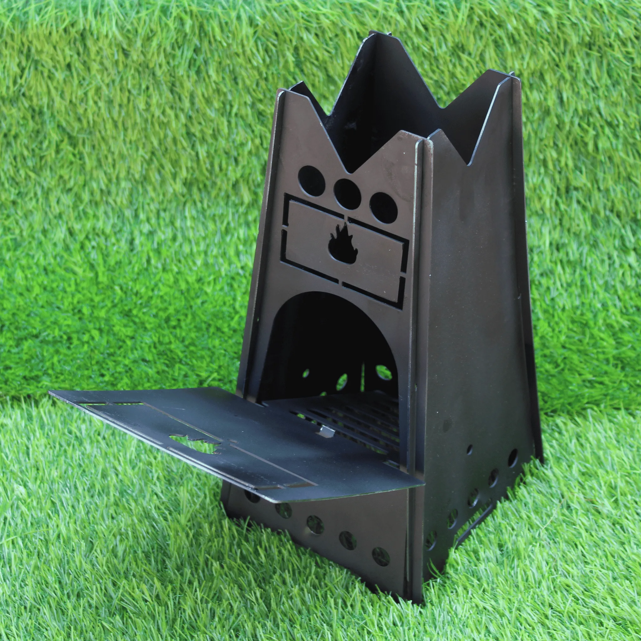 Trilonium Wood Fired Rocket Camping Stove mini