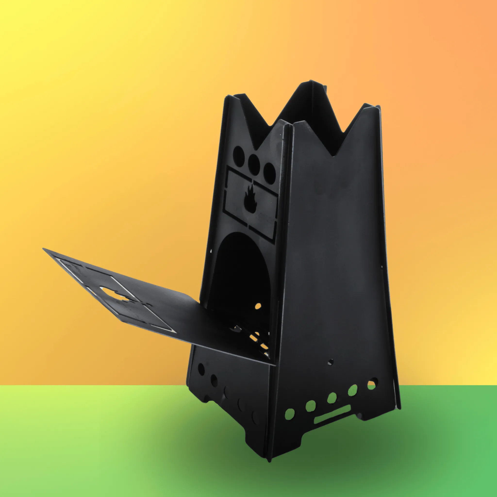 Trilonium Wood Fired Rocket Camping Stove mini