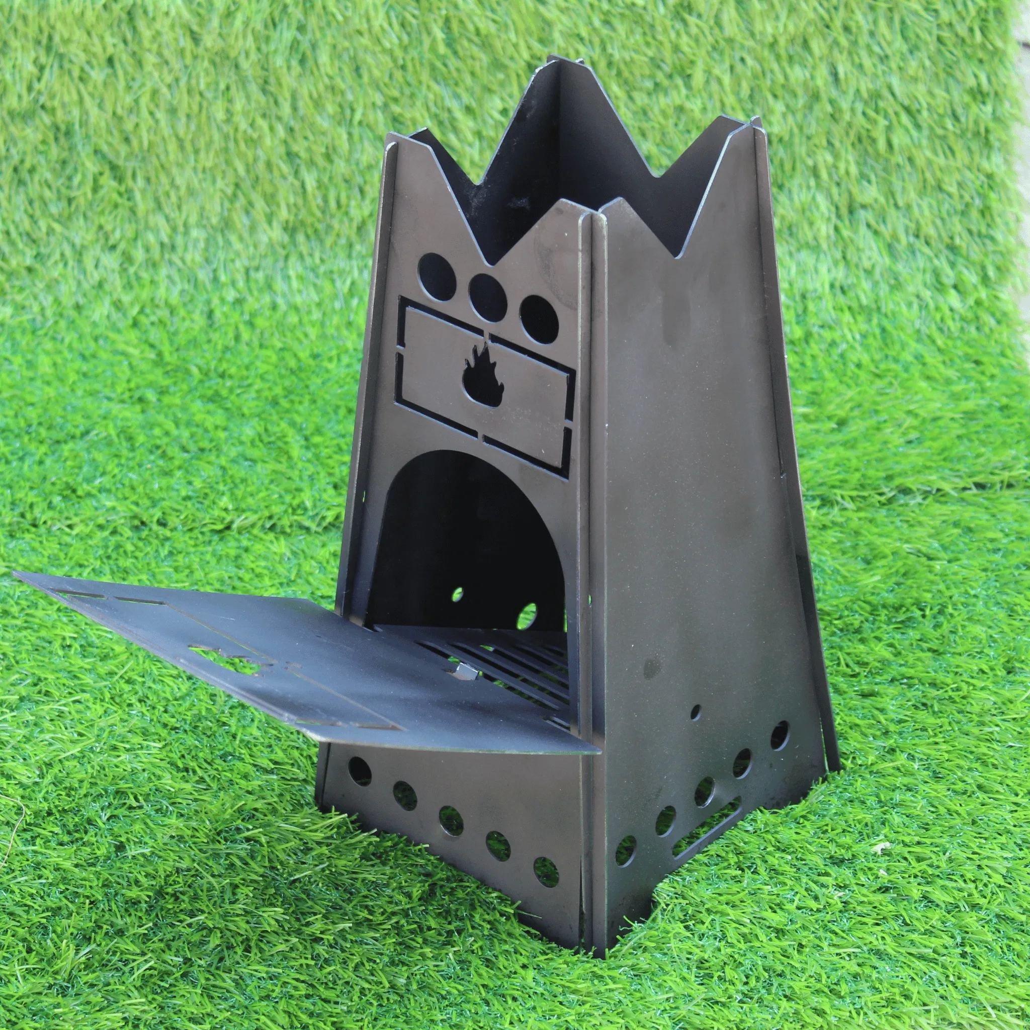 Trilonium Wood Fired Rocket Camping Stove mini