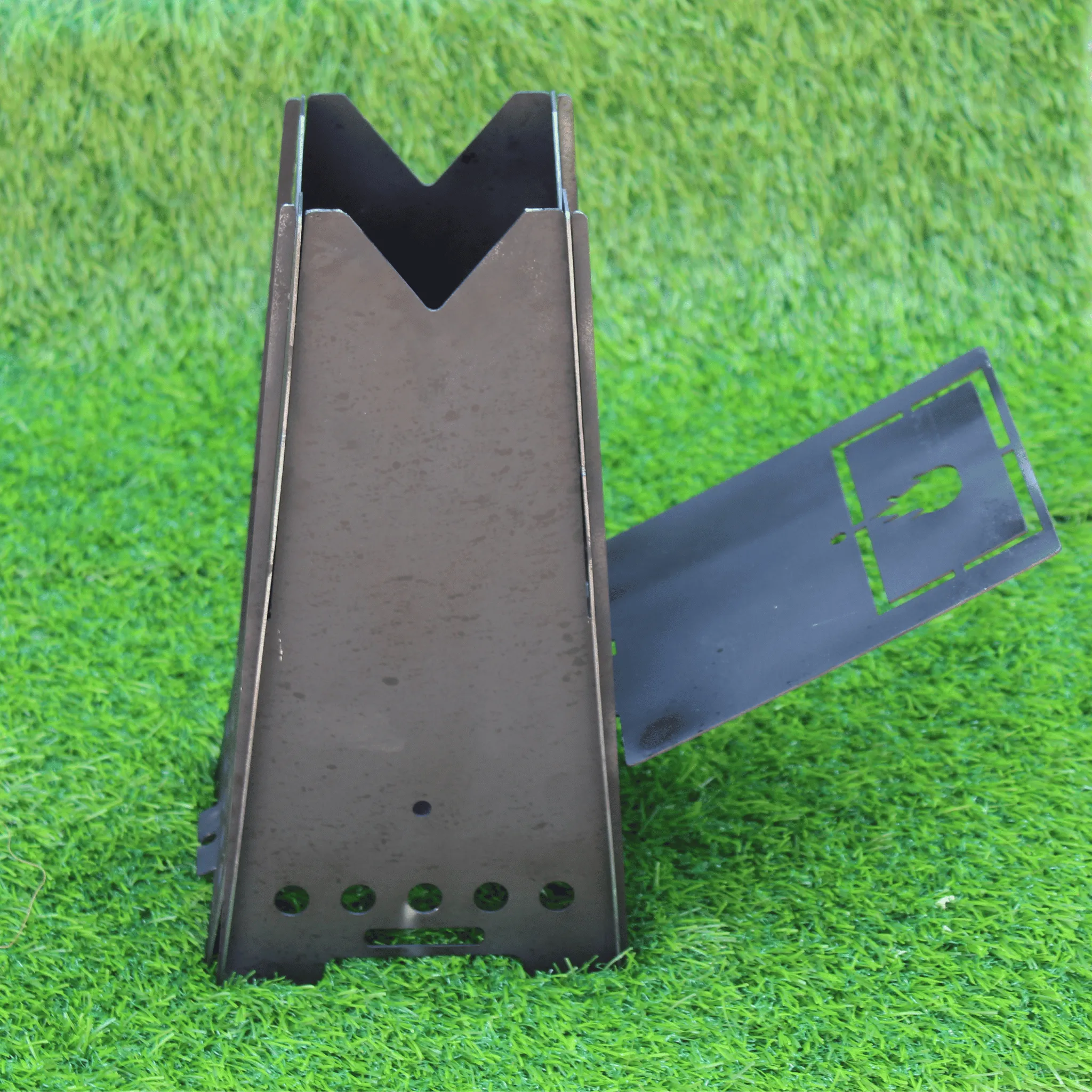 Trilonium Wood Fired Rocket Camping Stove mini