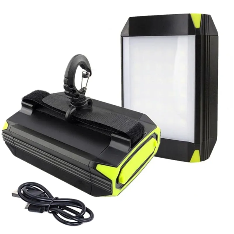 USB Rechargeable Camping Lantern - 30 LEDs, 5 Modes, Multi-Function, Power Bank, Outdoor Hanging Light