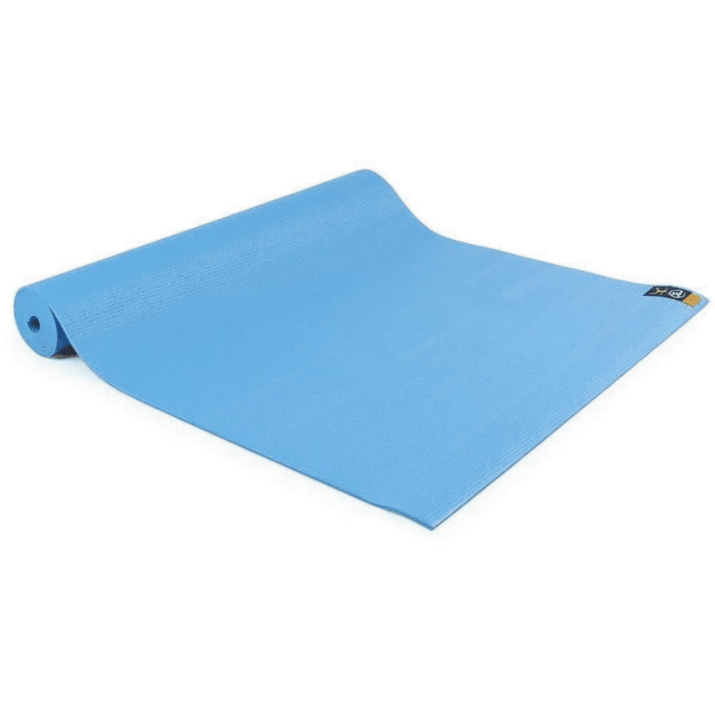 Warrior II PLUS Yoga Mat 6mm LIGHT BLUE
